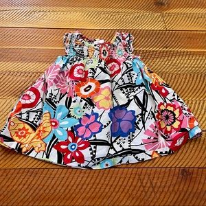 Hanna Andersson Size 70 Tank Smocked Dress